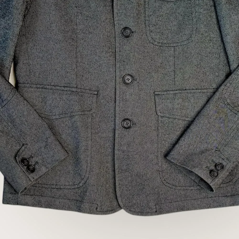 PLECTRUM Ben Sherman Slim Fit Sportcoat Blazer Jacket 4 Buttons Men Size L Gray